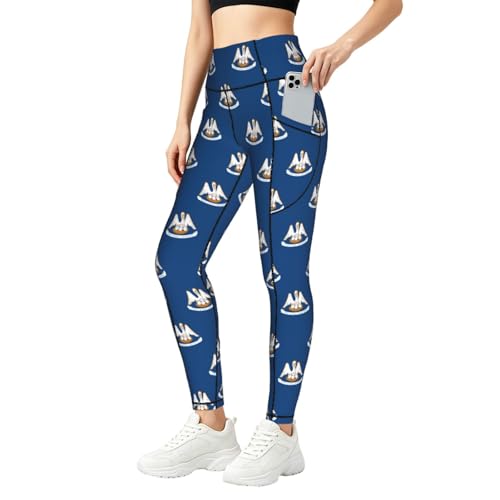 Leggings de Louisiana con bolsillos para evitar rozaduras al entrenar en exteriores