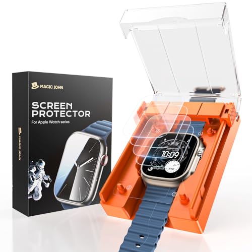 Film Apple Watch Ultra 49mm auto-cicatrisant et anti-rayures HD transparent