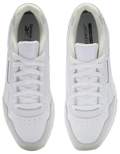 Reebok Unisex Glide Trainers, White Barely Grey Chalk, 8.5