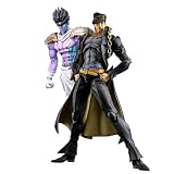 Star Platinum Lot de 2 Figurines d'action JoJo Statue Modèle Ornement de Bureau...