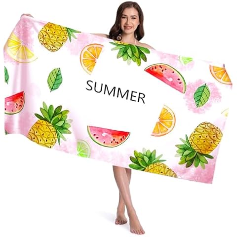 Serviette de Plage MQVXT en Microfibre Cover