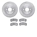 Dynamic Friction Company Front Brake Rotors with 5000 Advanced Brake Pads 6502-67151