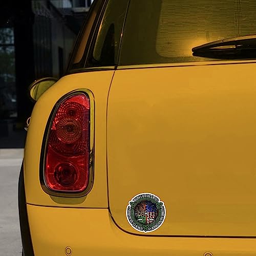 Image of 4 in. Irish by Blood American by Birth Patriot by Choice US Flag Semi-Flag Decal for Car Bumper Truck Window Laptop Auto US