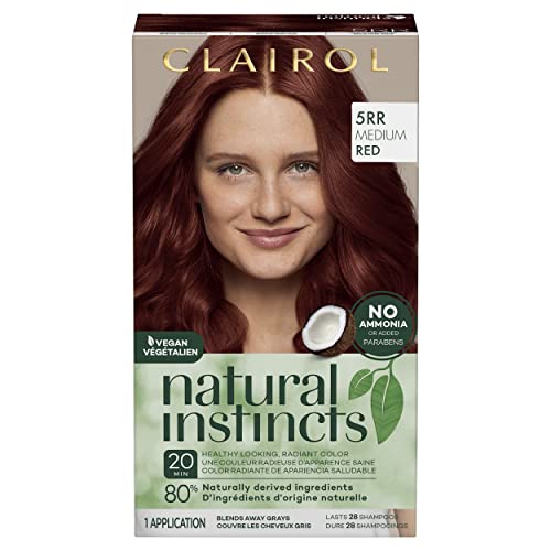 Clairol Natural Instincts Demi-Permanent Hair Dye, 5Rr Medium Red Hair Color, Pack Of 1 #TOP7