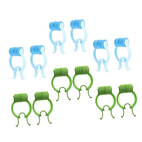 Vaguelly Clip Nasali Portatili per Fissaggio e Cura Epistassi, Set 12 Pezzi in Materiale Anallergico, Comoda Pinza Nasale per Uso Domestico, Scuole e attività all’Aperto