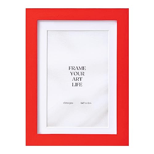 eletecpro colorful picture frames 1 pack