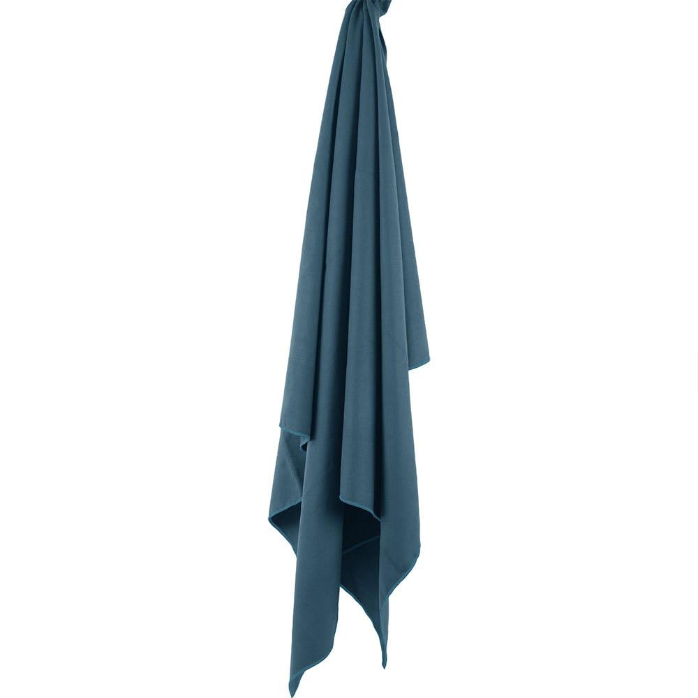 Lifeventure Recycled SoftFibre Travel Towel - Compact, Lightweight Quick-Dry Sports & Beach Towel, Sand-Free Design