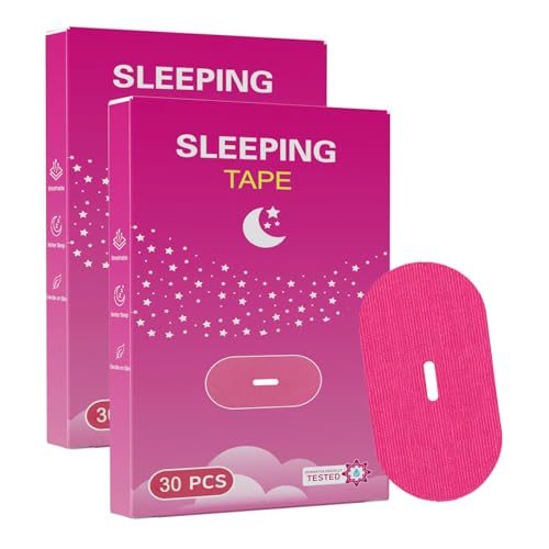 Mouth Tape for Sleeping Women 60 Pcs Elastic Adhesive Tapes, Easy to Use