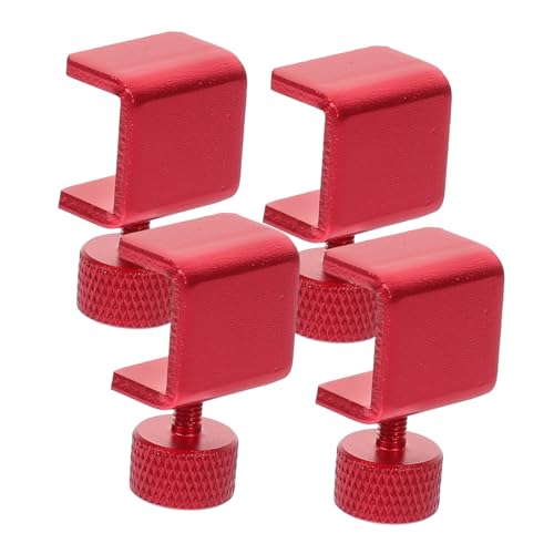 SOLUSTRE 4pcs Printer Bed Clips Heat Bed Clips Fixing Clamps for Printer Build Surface Use