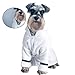 POPETPOP Dog Bathrobe Towel, Dog Drying Coat Hooded Pajamas Quick Drying and Super Absorbent Dog Bath Towel Dog Drying Towel Robe with Hood/Belt for Large, Medium, Small Dogs