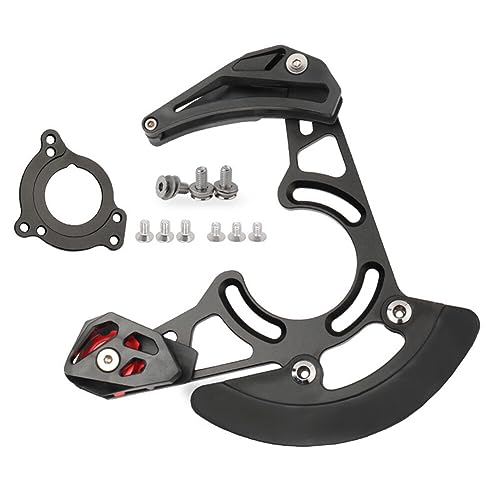 ikasus Single Disc Bike Chain Guide, ISCG03 ISCG05 Interface, 32T-38T, Mountain Bike Chain Protector System Bike Pulley Chain Stabilizer Chainring Tensioner Protector Type 2