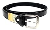 ⭐ Schwarzer Gürtel ca. 3,4 cm breit mit Dornverschluss. XXL Größen.