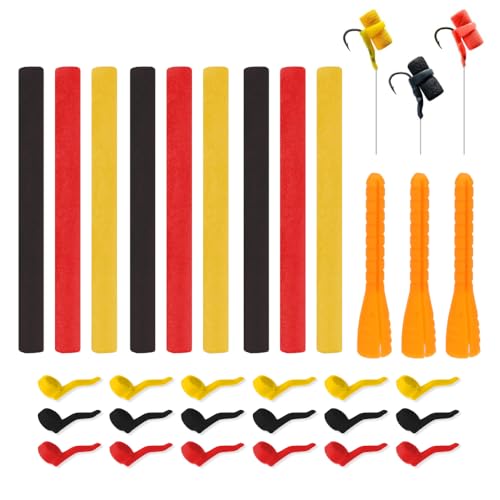 Furious Fishing Compatible for Zig Rig Kit inc Aligners and Pop Up Foam Carp Fishing Terminal Tackle Kickers Zig Foam