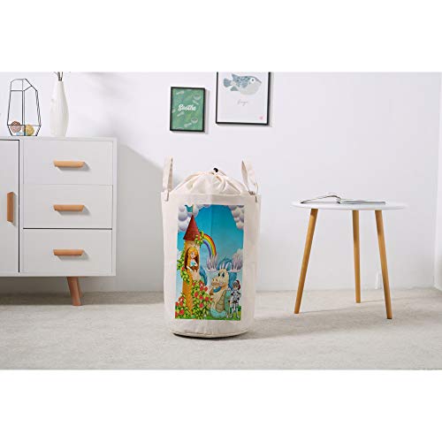 Bolsa de ropa impermeable infantil con cordón para almacenamiento de mudas 5