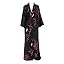 Cherry Blossom & Crane - Black