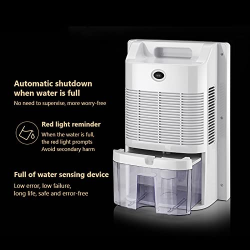 Déshumidificateur maison 2200ml avec télécommande et écran LED - 8