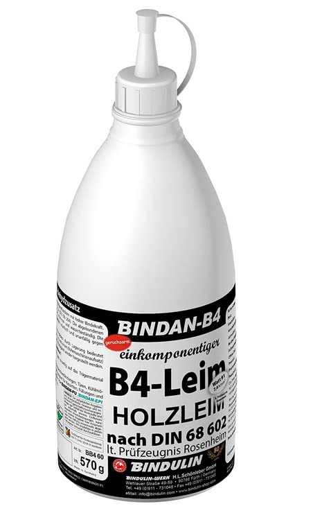 Bindan-D4 Holzleim - Wasserfester 1K-D4 Leim Inklus Produktbild-Vorschau 4