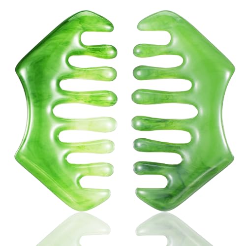 2 Peines Masajeadores Multiuso para Cabello y Cara miniatura 1