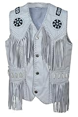 White Leather & Black Turquoise Beads