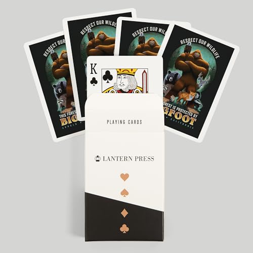 Baraja de cartas poker Lantern Press Arnold California 52 naipes miniatura 6