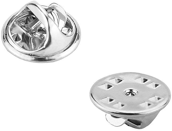 CINFAR 50 Pairs Butterfly Clutch Pin Backs Replacement