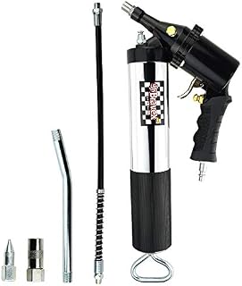 Bravex Professional Pneumatic Automatic Grease Gun, Continuous Cycle Heavy Duty 6000 PSI Air