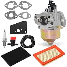 SYOWADA 14-853-22-S Carburetor Rebuild Fits for Husqvarna 0022 0081 Kohler XT173 0067 0095 0215 & 0217 TTI Specs with Air Filter Spark Plug