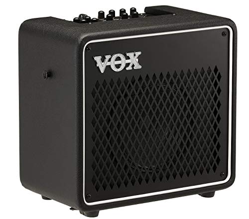 VOX エレクトリック・ギター用 50W モデリング・アンプ MINI GO 50 自宅練習 持ち運び マイク入力 ヘッドホン出力 エフェクト リズム・マシン ルーパー MP3接続 モバイル・バッテリー対応