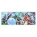 Anime That Time I Got Reincarnated as a Slime Mouse Pad Rimuru Tempest Non-Slip Rubber Base Waterproof Big Keyboard Mat for Gaming and Office 31.5x11.8 in