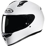HJC, Casco Moto Integral C10 Pearl White, M
