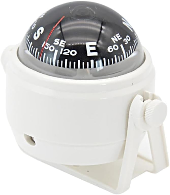 3 Set Outdoor Marine Boat Magnetic Compass for Navigation Pivoting Marine Compass Compass Marine Navigation Guide
