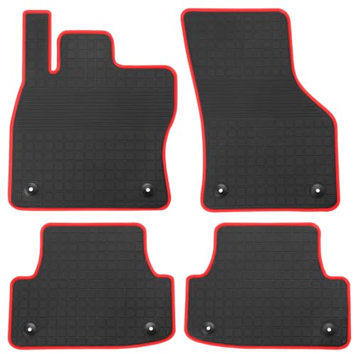 San Auto Car Floor Mat Rubber Custom Fit for Audi