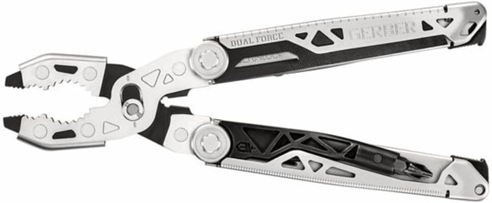 GERBER Dual-Force Multi-Tool,White/Black