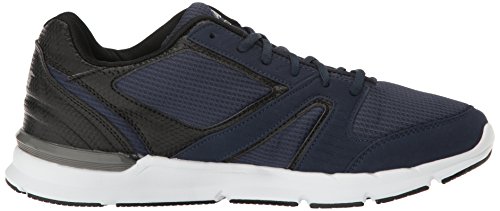 Avia Men's Avi-Edge Cross-Trainer Shoe, True Navy/Black/Frost Grey, 9 M Us #TOP5