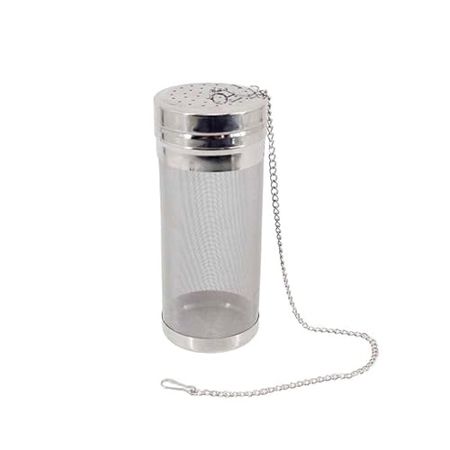 Stainless Hop Tube with 40cm Chain 300 Micron 7cm x 18cm Homebrew Beer Dry Hopping