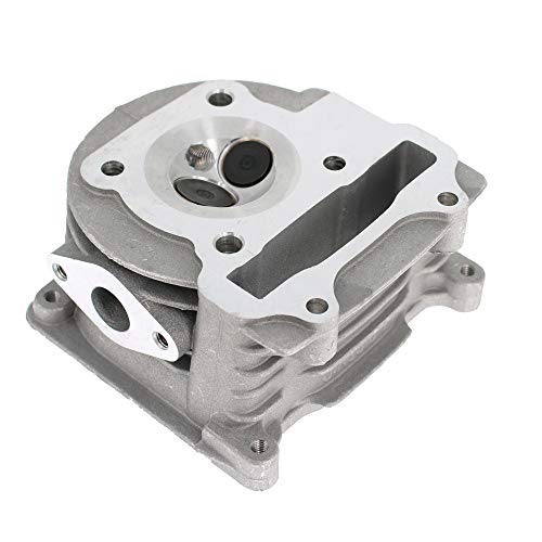 Glixal Atgt-12X Gy6 49Cc 50Cc To 100Cc Scooter Engine 50Mm Cylinder Head Assy With Valves Set For 139Qmb 139Qma Chinese Moped Atv Go Kart Quad (Non Egr Type, 64Mm Valves) #TOP2