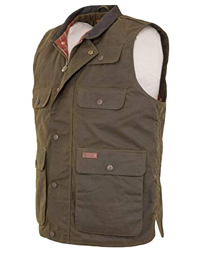 Outback Trading Company Men's 2153 Overlander Waterproof Breathable Cotton Oilskin Outdoor Vest2