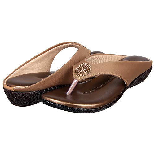 Image of XE Looks Synthetic Leather Comfortable Flats for Women (Black /Beige /Brown /Cherry)