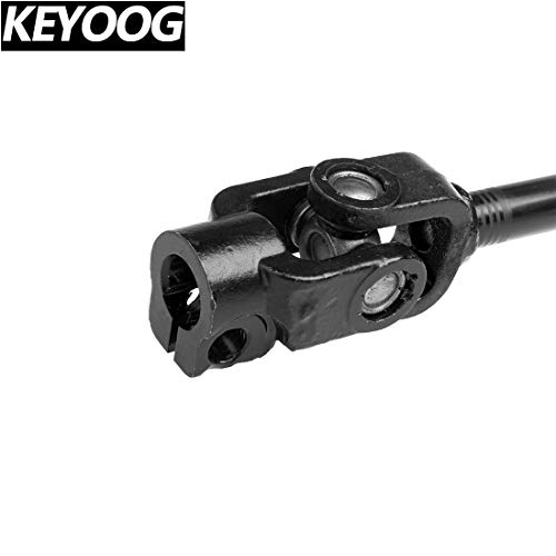 Keyoog Lower Intermediate Steering Shaft Column Fit For 2001-2004 Dodge Dakota Durango [ Fits 4Wd Models Only ] 425-257 55351208Aa 55351208Ab 55351246Aa #TOP3