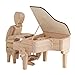 Produktbild TIMBERKITS Automata Musician Pianist Mechanisches Holzpuzzle-Modellbausatz, Holz