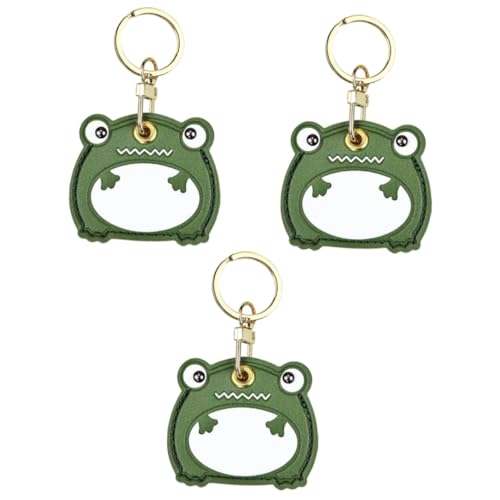 Ya en manzanajugosa.com: SHINEOFI 3piezas Funda De Pu Forma De Rana Para Llaves y Tarjeta De Acceso Llavero Decorativo Compatible Accesorio Creativo Para Bolso y Mochila