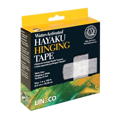 Lineco Water-Activated Hayaku Hinging Tape 1