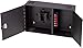 Allen Tel Products GB212 2 Adapter Panel Capacity, 24 Fiber Capacity, 13-Inch Width By 3.5-Inch Depth By 8-Inch Height Wall Mount Fiber Optic Cabinet