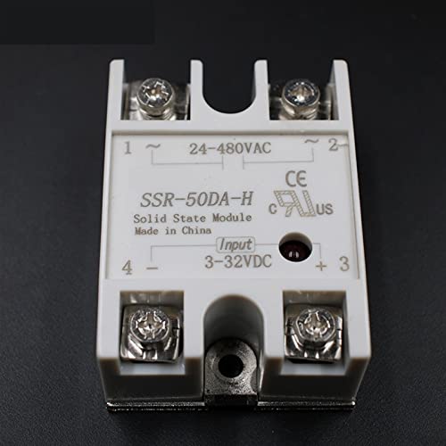 Régulateur de résistance semi-conducteurs SSR 50DA-H contre les surchauffes AC