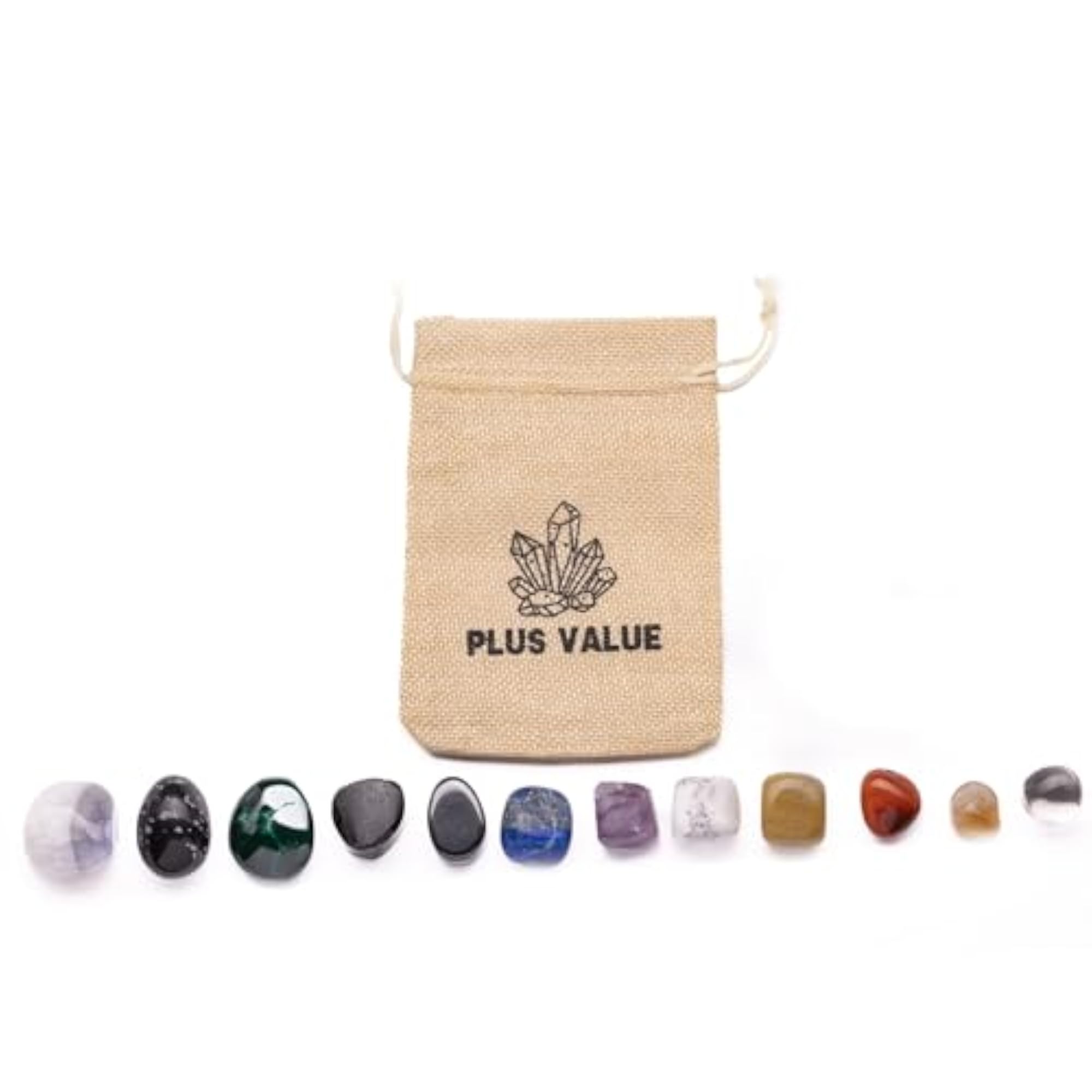 Business Success & Financial Wealth Reiki Healing Crystal Bag