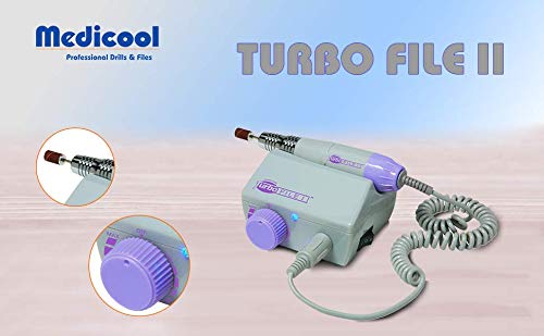 Medicool's MED2191 Turbo File 2 Professional Electric Nail Filing System