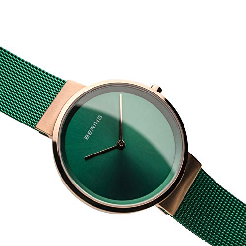 Bering Women Analog Quartz Classic Collection Watch With Stainless Steel Strap & Sapphire Crystal 14531-868 #TOP3