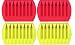 CrayOn 4 Double Tipped, Triangular Silicone Crayon Molds (Makes 32 Recycled Crayons Total)