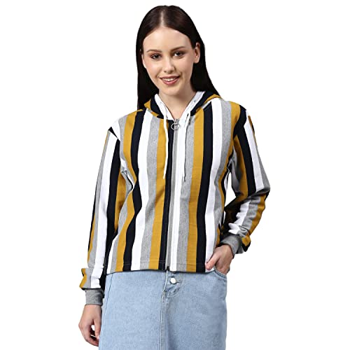 Image of Campus Sutra Women's Cotton Crew Neck Sweatshirt