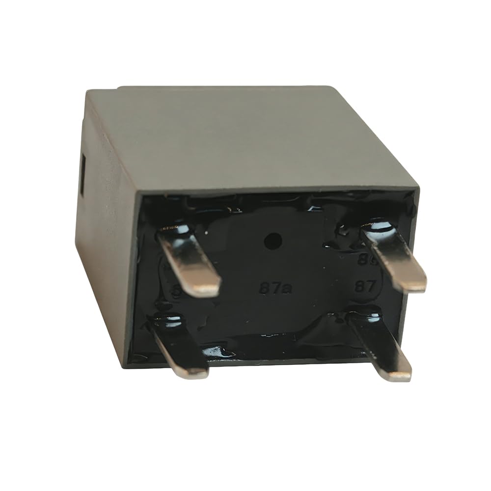 2 Pack 13500114/8385 Relay 12VDC 40A 4Pins Compatible for GM Vehicle Models Air Conditioning Fan